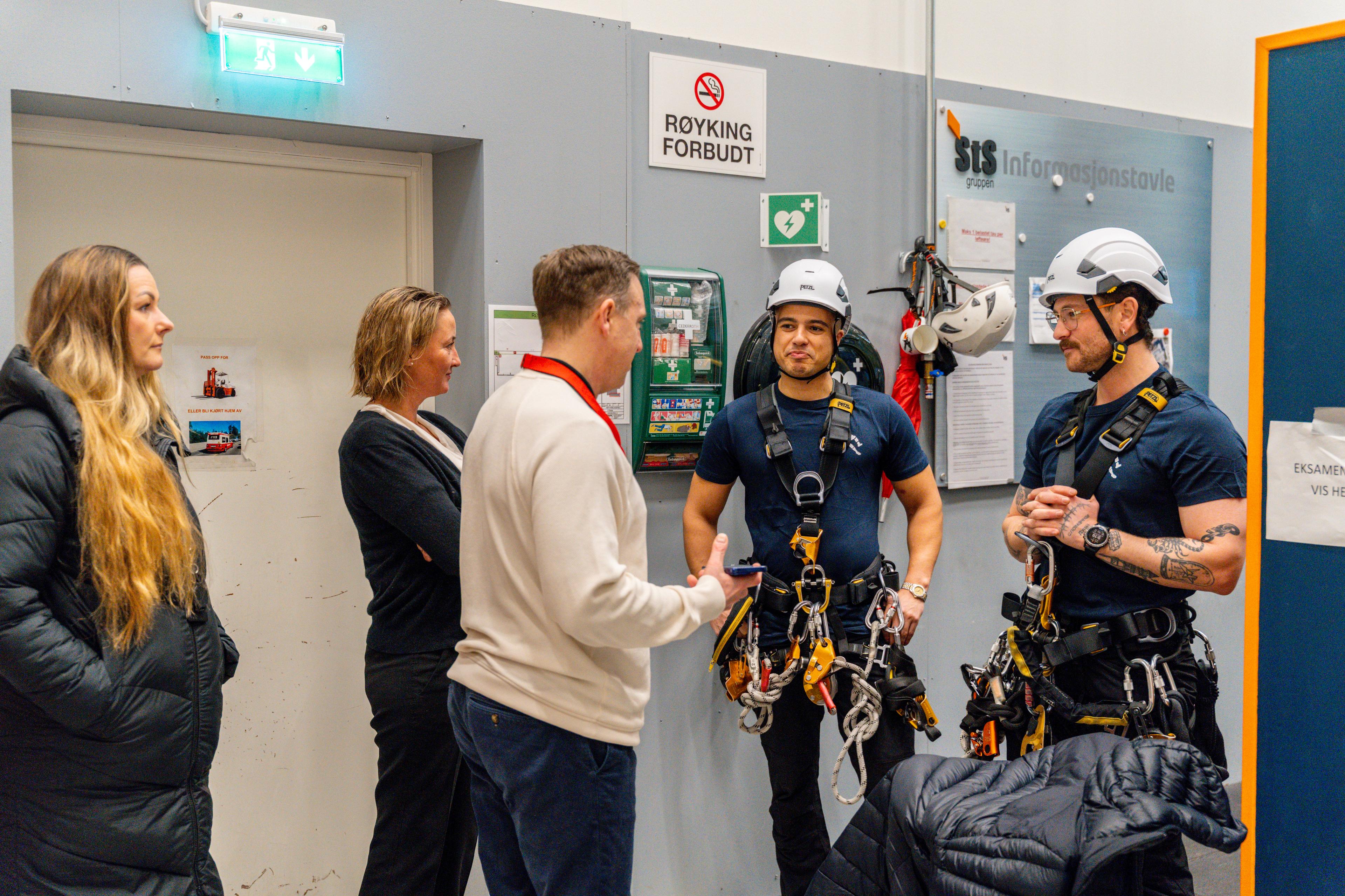 Jannicke, Ingrid, BA, Cezar, Daniel